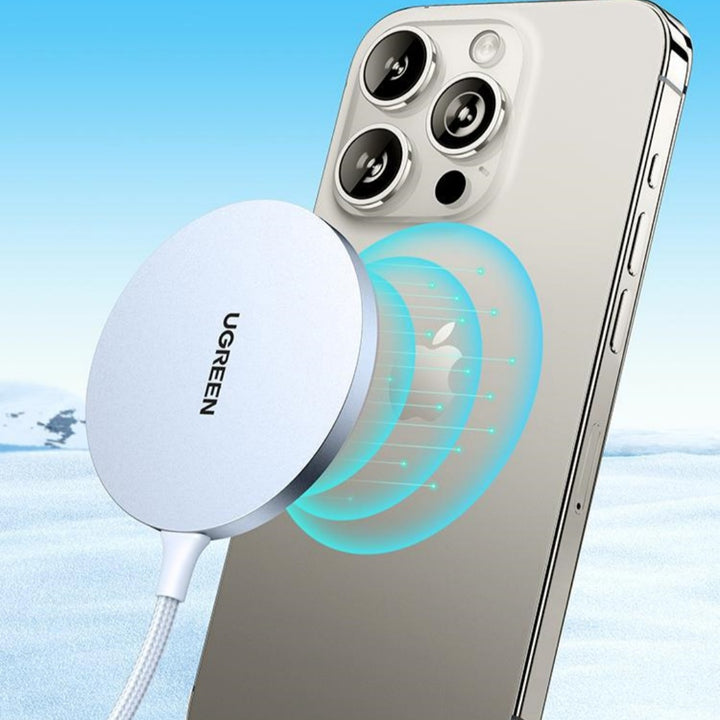 Caricatore wireless adsorbs per telefono cellulare aspirazione magnetica tessitura