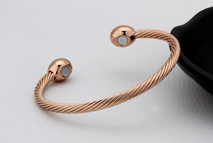 Ouverture de l'anneau de bracelet magnétique pour les hommes et les femmes