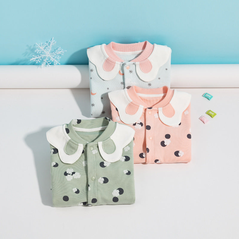 Baby onesies met één laag