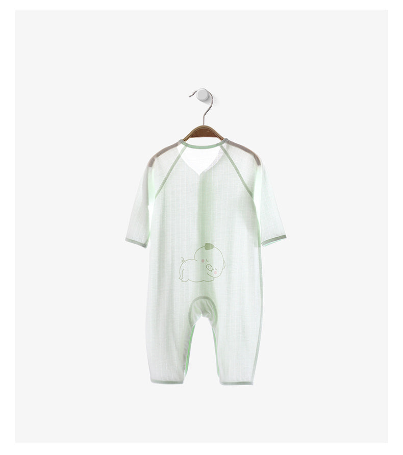 Pijamale de fibre de bambus pentru bebeluși