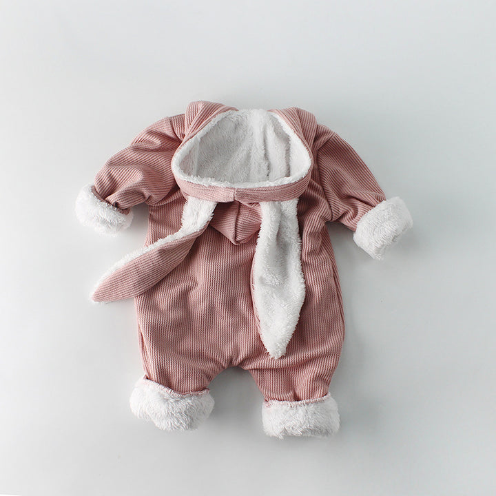 豪華な赤ちゃんのジャンプスーツ長袖クライミングスーツ