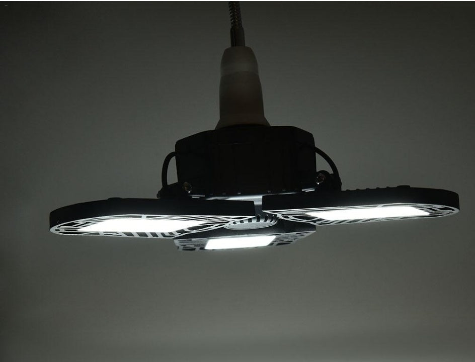 Lampă generală deformabilă Garaj Light Light Radar Depozit industrial Lămpa de casă Iluminare mare intensitate ridicată