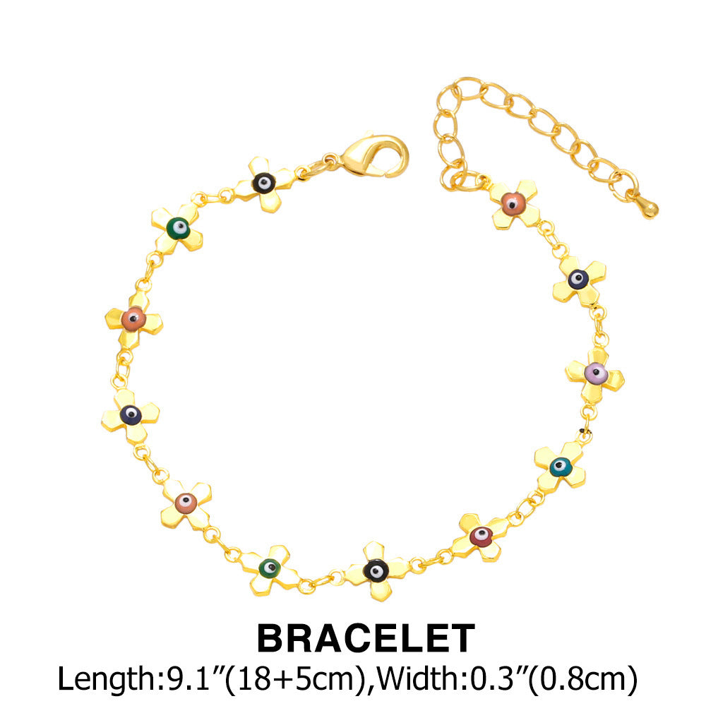 Collier d'huile coloré Bracelet de clavicule