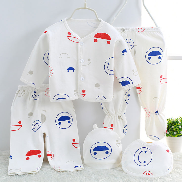 Conjunto de ropa de algodón para bebés y ropa interior de verano