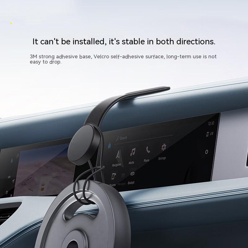 Magnetische buigbare auto mobiele telefoon houder draadloze lader telefoonhouder 15W auto dashboard mount compatibel met telefoon