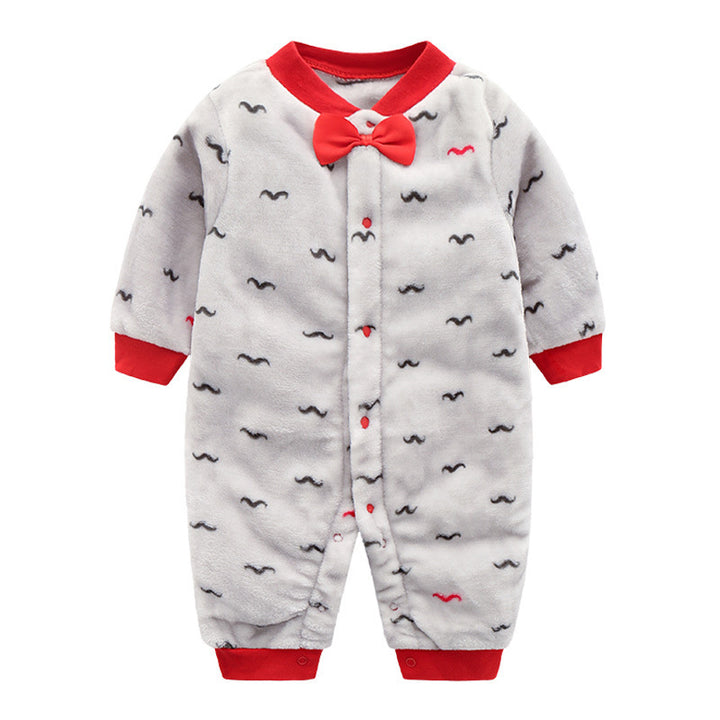 Warme jumpsuits voor pasgeboren baby's