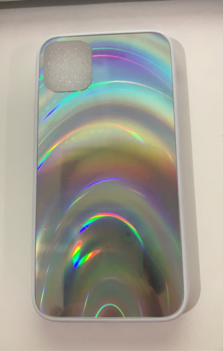 Радужный зеркал мягкий чехол для телефона