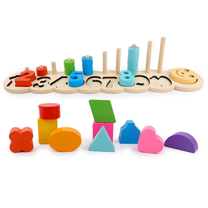 幼児教育の木製対数ボード
