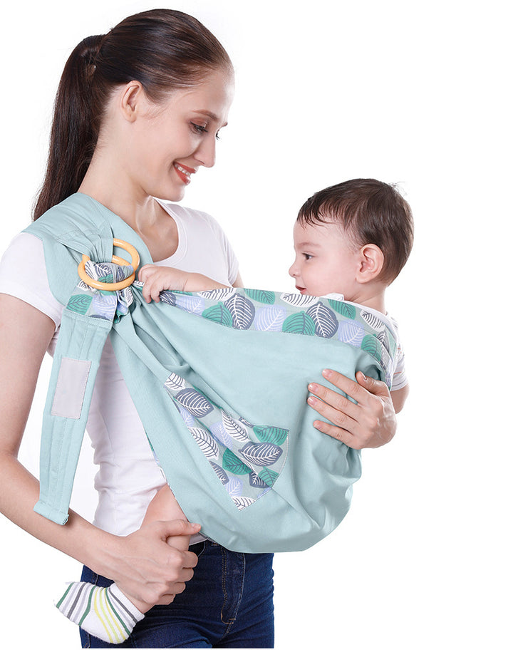 Transportador de embrulho de bebê Sling Sling Ajustável Tampa de enfermagem confortável portadora de amamentação respirável e respirável