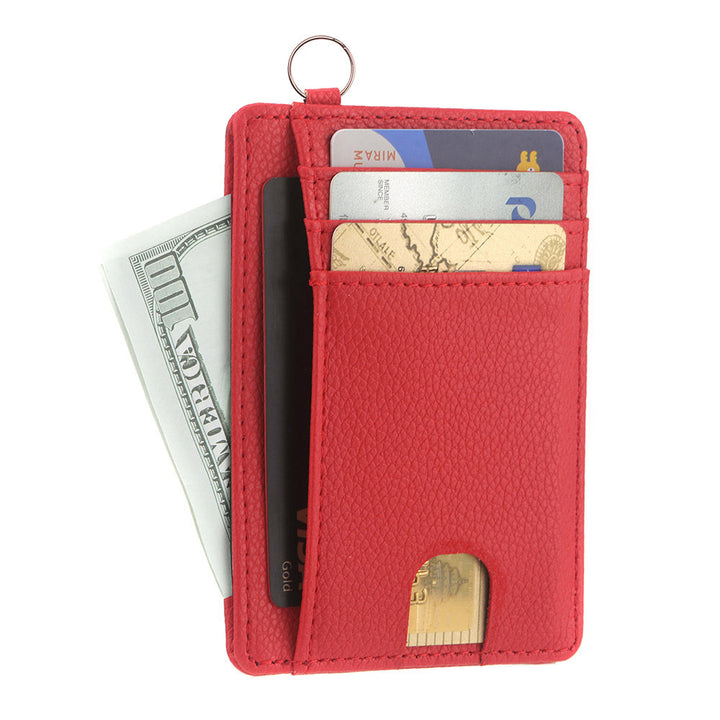 Cover Card Holder Women's Multiple Card Slots