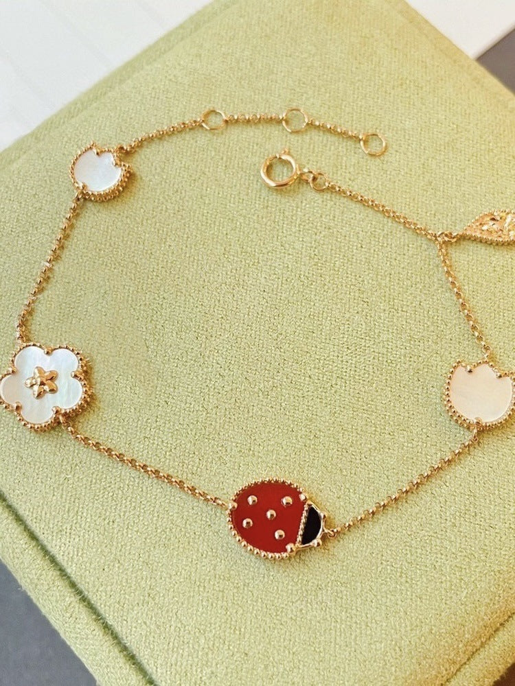Ladybird armband mode ontwerp ornament