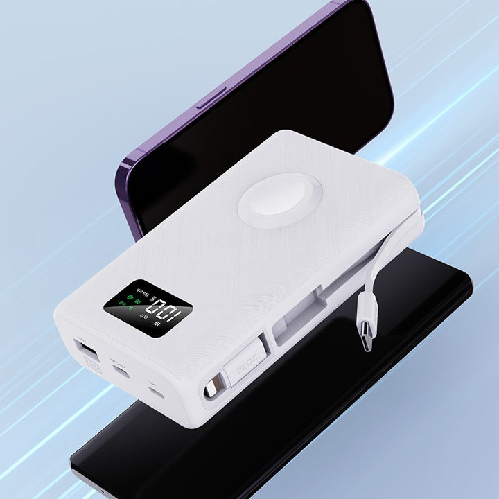 Wireless 7 Charger Head Bracket Mobile Power Supply