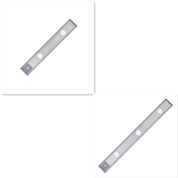 Motion Sensor Lamp Under The Cabinet Dimmable Cabinet Lamp Rechargeable Magnetic Suction Installation Kitchen Night Light Wardrobe Lamp