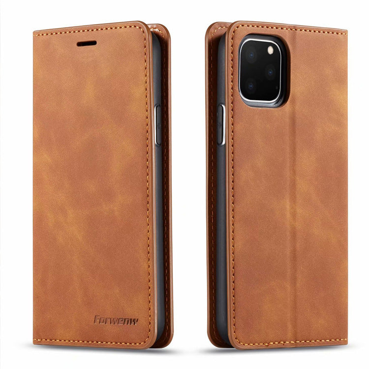 Versatile Flap Leather Case Wallet Phone Case