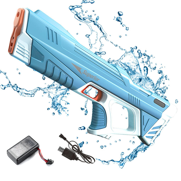 Zomer vol automatisch elektrisch waterpistool speelgoed inductie water absorberen hightech burst water pistool strand buitwatergevechtspeelgoed