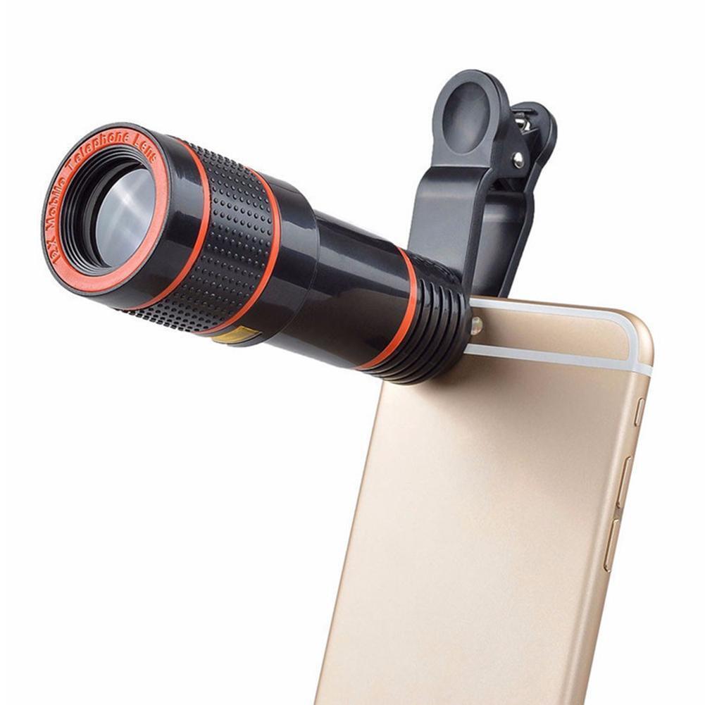 ユニバーサルモバイル携帯電話用の光ズームテレススコープカメラレンズのHD8xクリップ