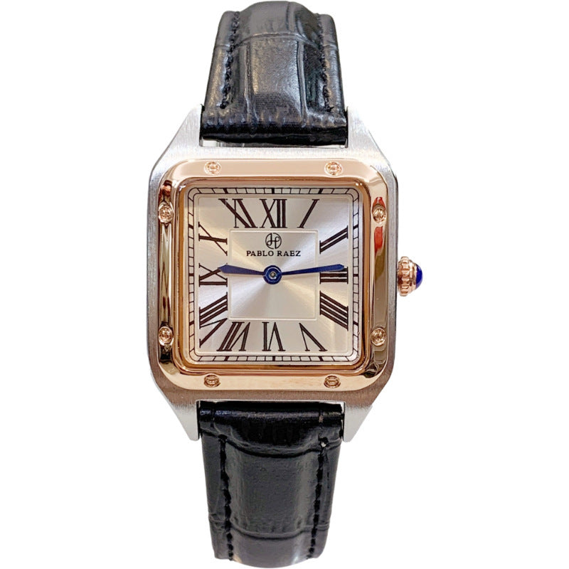 New Fashion Light Luxus Sweet Style Watch Square