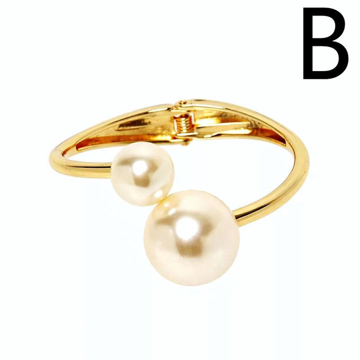 Gioielli in lega Bracciale a doppia perla per perle