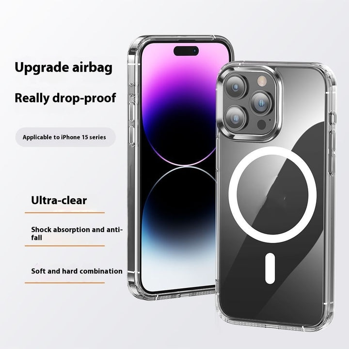 Protective Cover Suitable Magnetic Two-in-one Transparent Drop-resistant