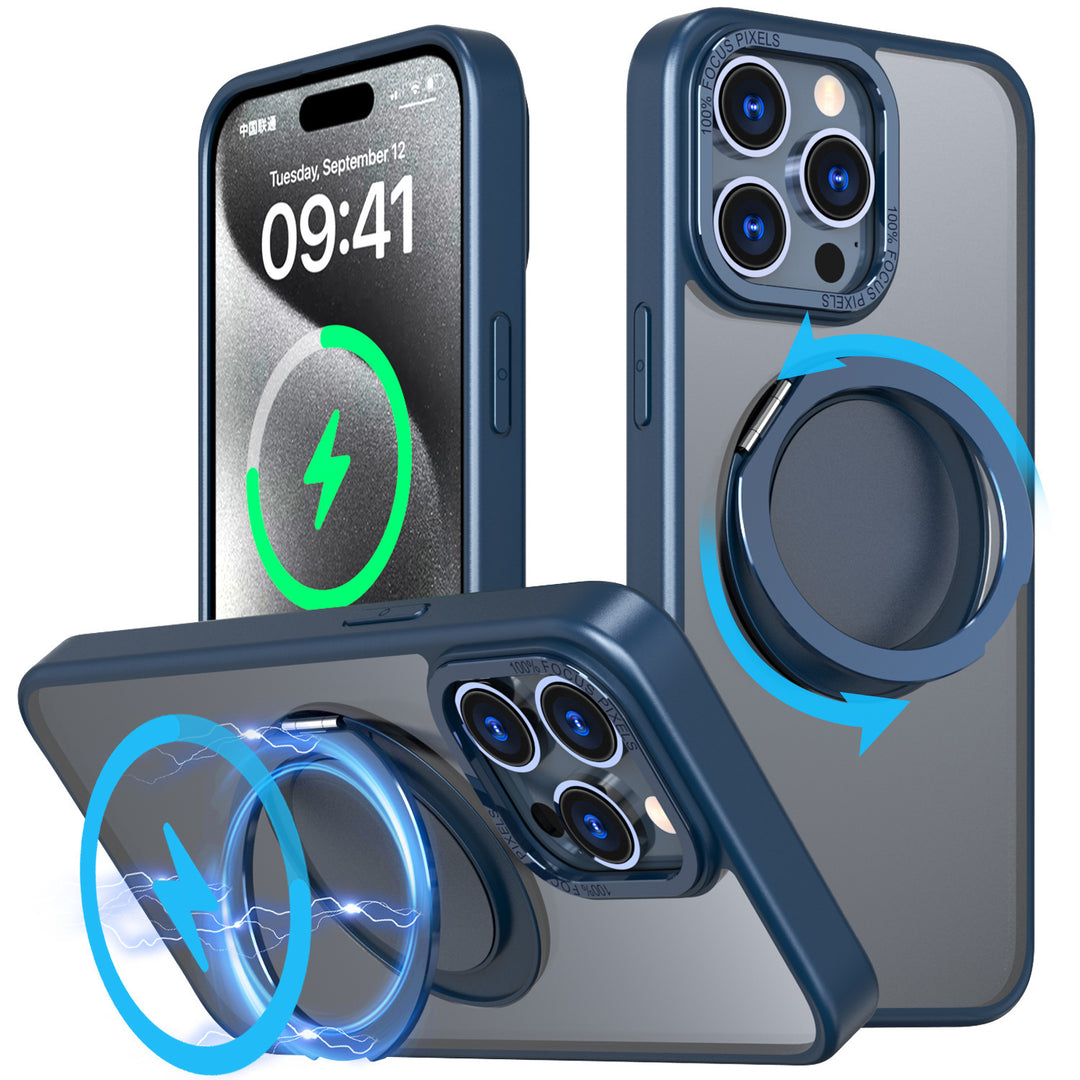 Gear Rotating 360 Rotating Bracket Protective Sleeve Phone Case