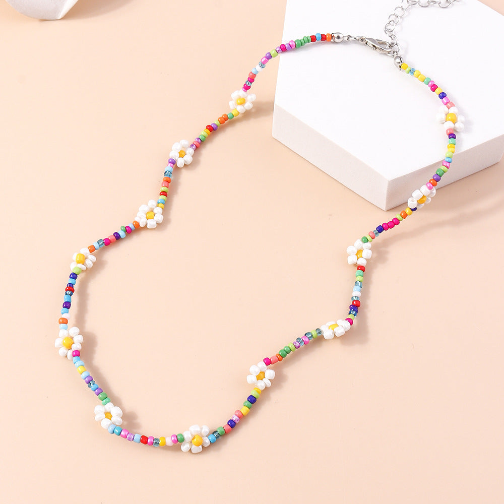 Women's Colorful Sweet Bead Necklace