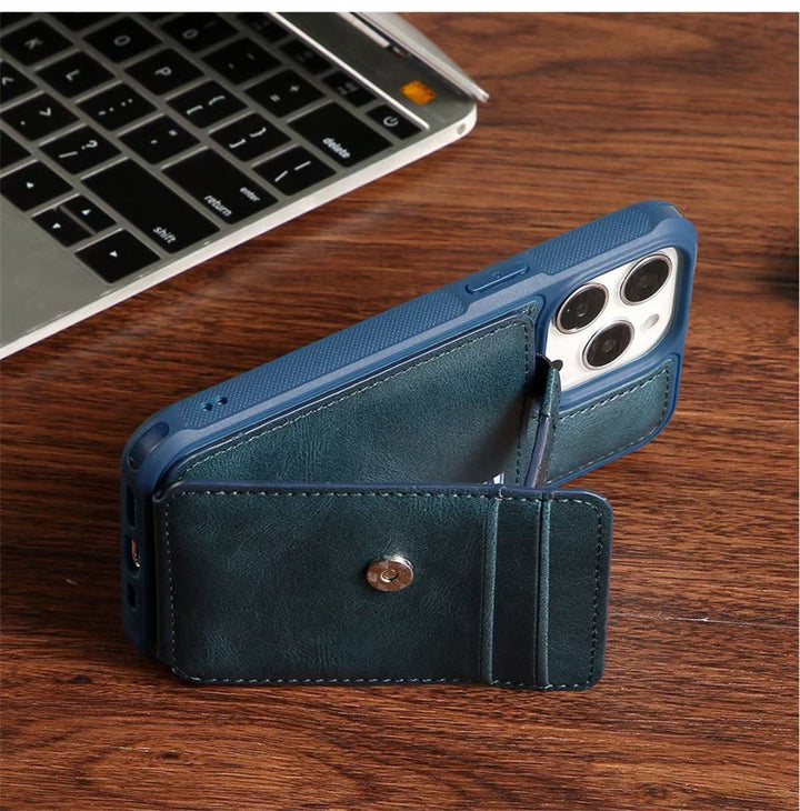 Leather Card Flip Stand Phone Case Cover