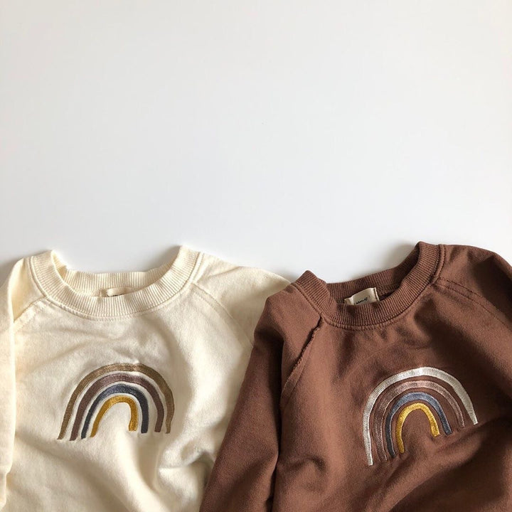 Rainbow series baby romper