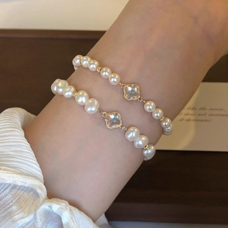 Pearl Clover armband Prachtige armband