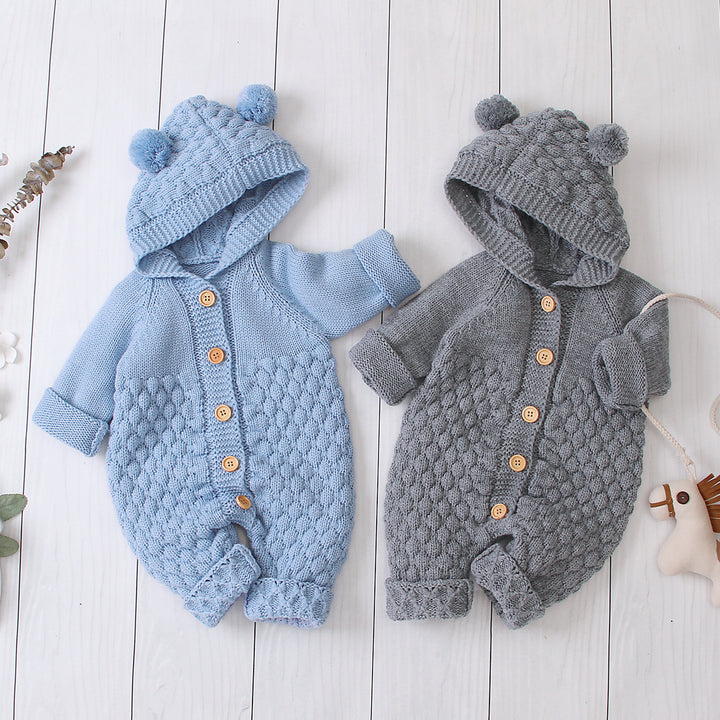 Combinaison de bébé en tricot