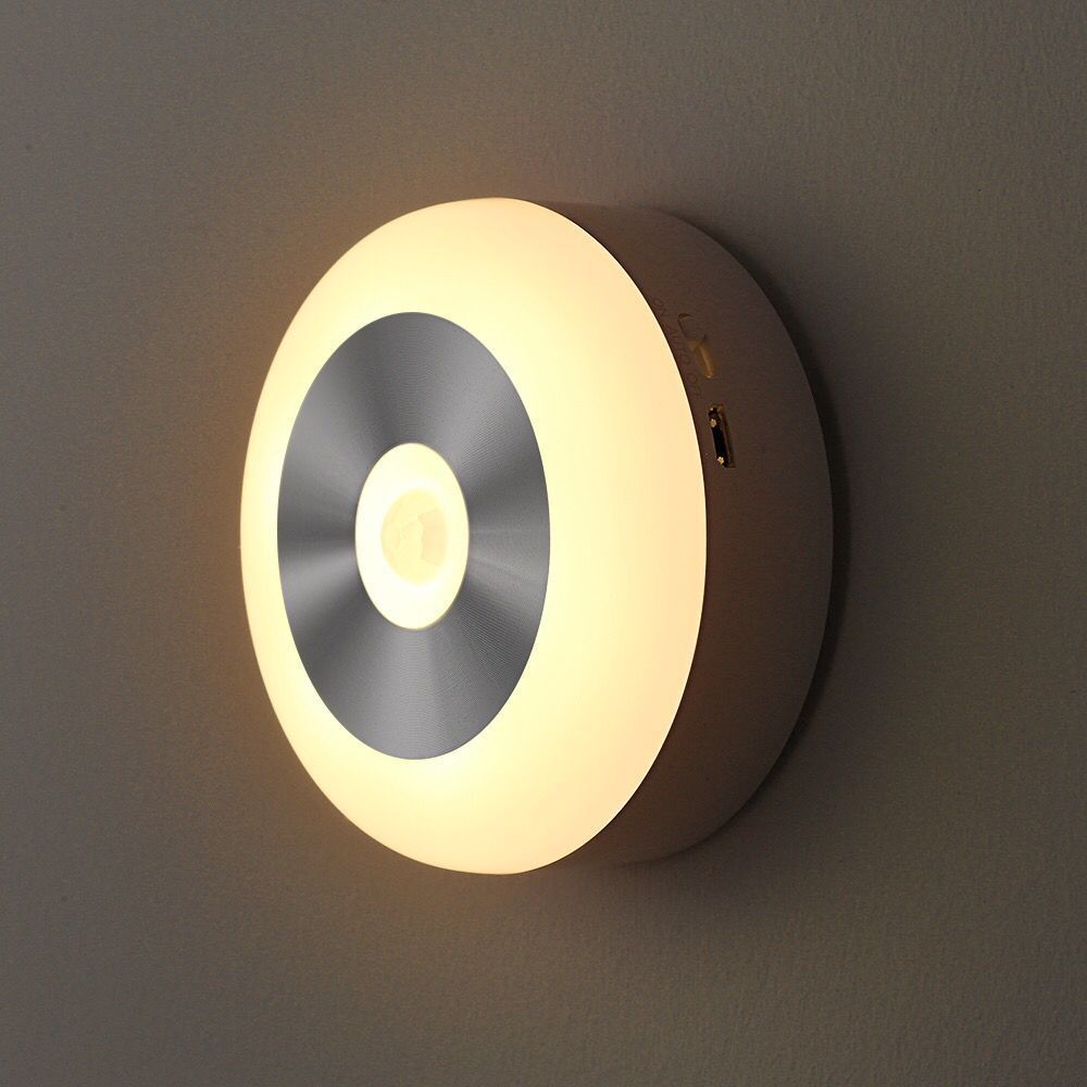 LED insan vücut sensörü gece ışığı dokunmatik sensör ışığı