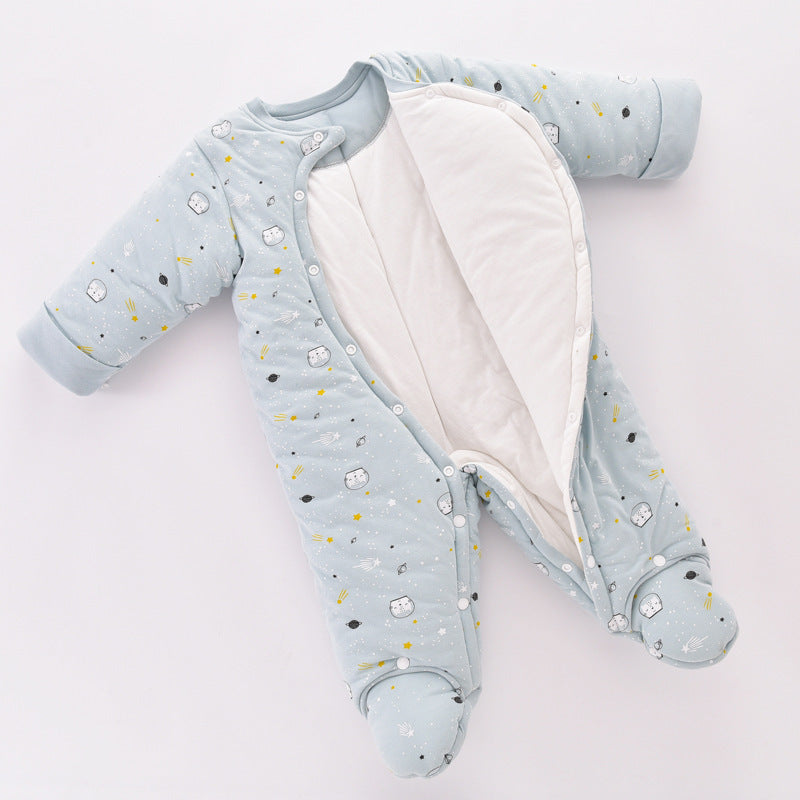 Baby dik katoen romper