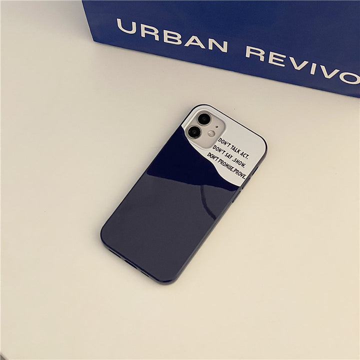 Ins Korean Style Simple English Mobile Phone Case