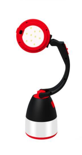 3 In1 Multifunktionell bordslampa tre i en LED -tältlampa bil nattljus vikbar nödlampe