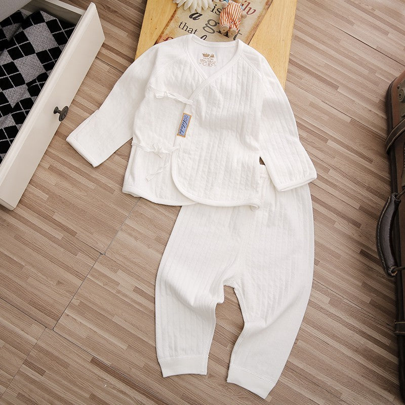 Îmbrăcăminte pentru bebeluși set de lenjerie de bumbac dezosată