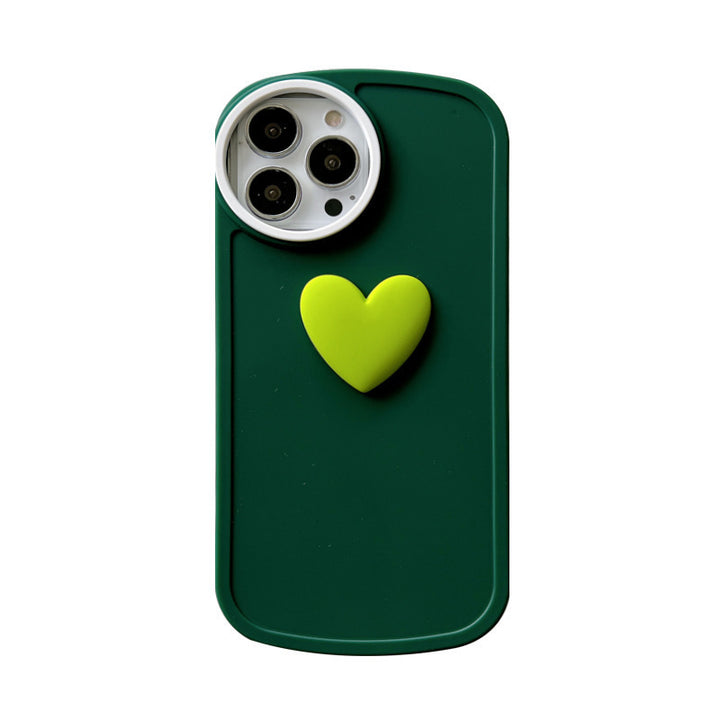 Simple And Small Love Phone Case Anti Drop