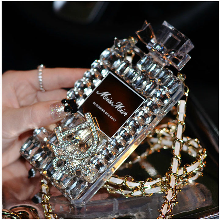 Carcasă de telefon cu arc cu sticlă de parfum