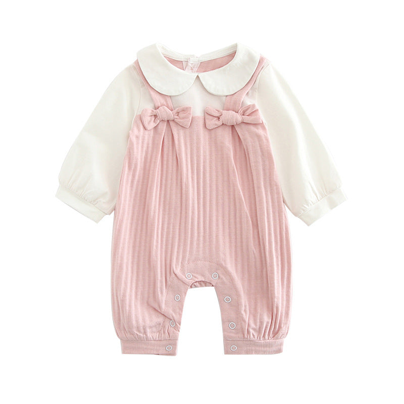 Baby embroidered jumpsuit