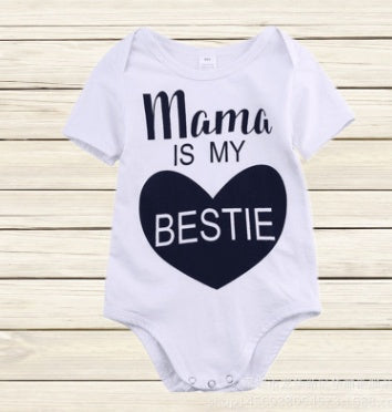 Mama is my BESTIE Baby Romper