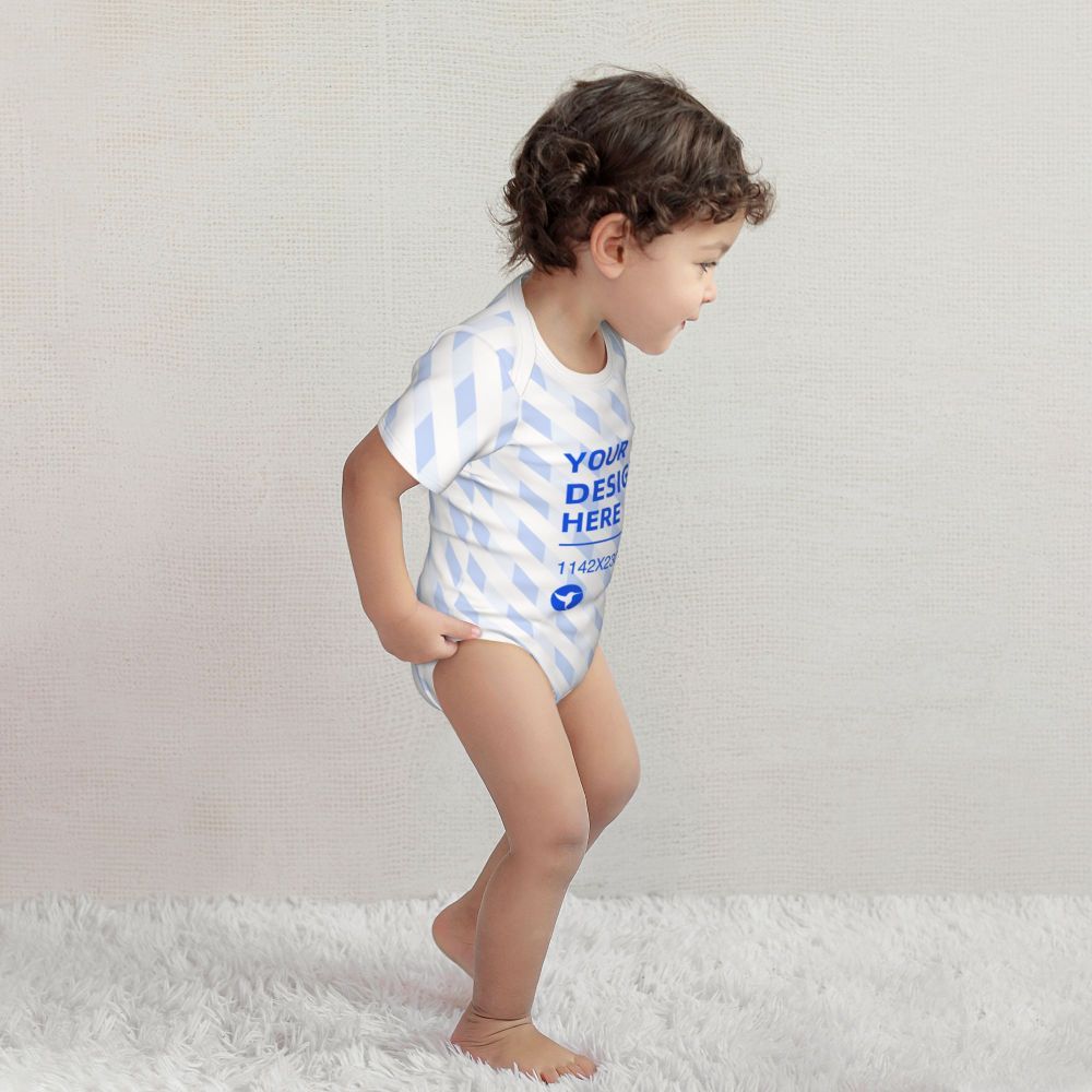 Soft And Skin-friendly Baby Cotton Short-sleeved Romper