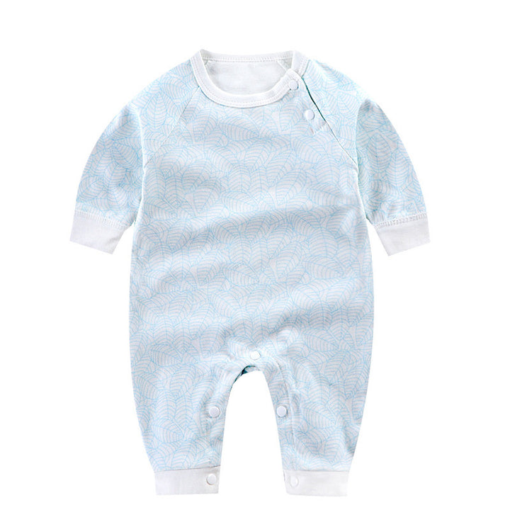 Vestiti per neonati in cotone a maniche lunghe pagliarie