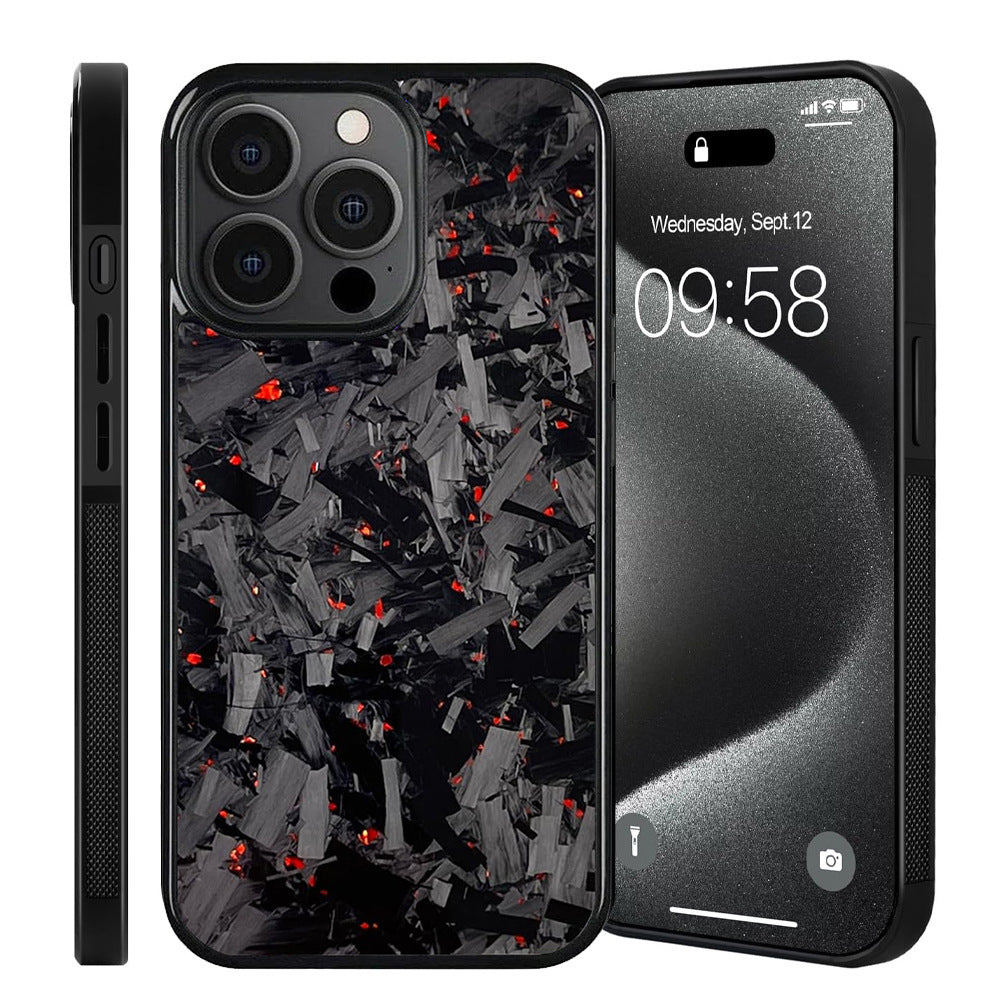 Suitable Carbon Fiber Magnetic Phone Case