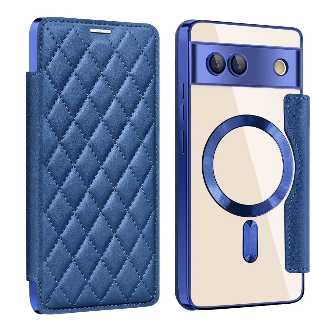 Klassieke stijl Business Magnetic Flip Leather Case Phone Case