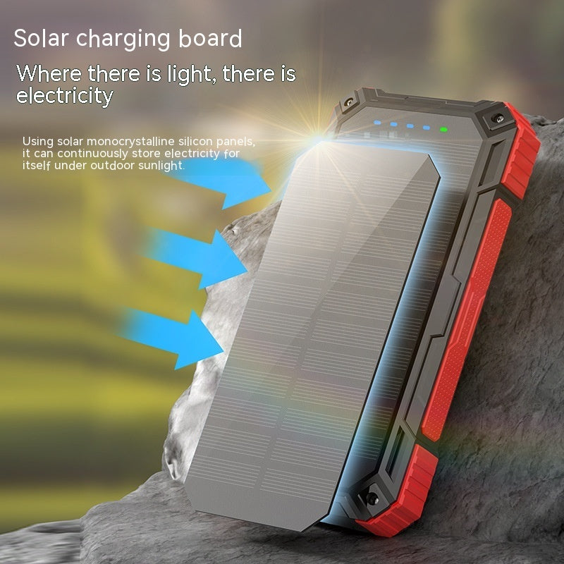 Comes With Four-wire Solar Charging Unit
