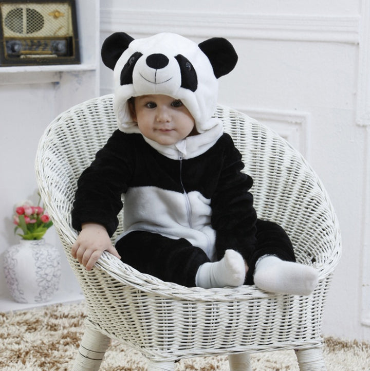 Baby onesies lente en herfst dier styling gewaden jongens en meisjes klimkleren klimmen