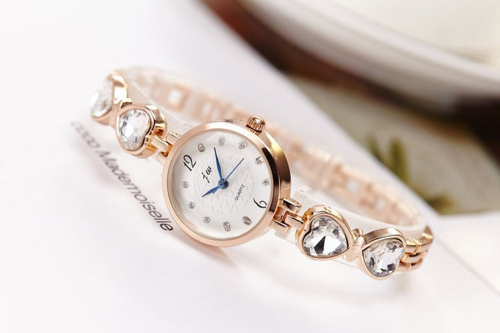 Strassmody Women's Watch Quartz Stahlgürtel