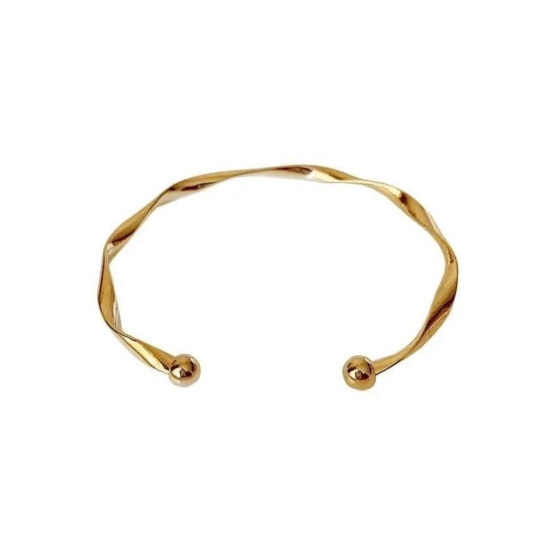 Modello d'onda femminile semplice Bracciale di design per interessi speciali