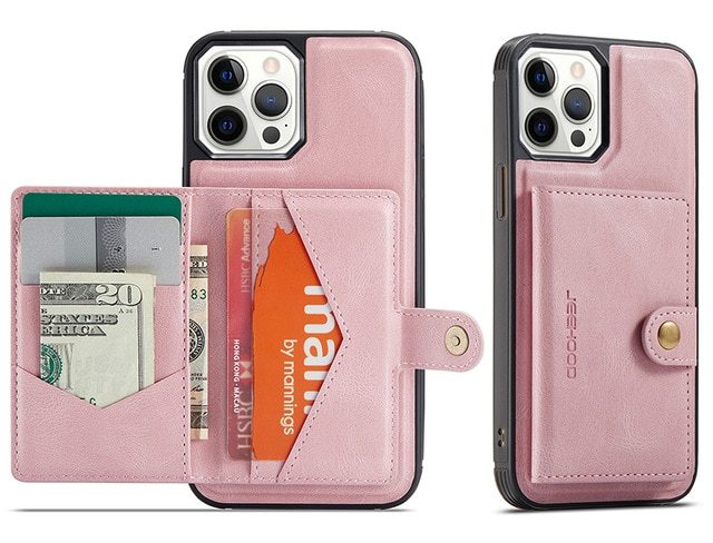 Compatible with Apple, Multifunctional Magnetic Card Holder Mobile Phone Case Iphone12pro Max Coin Purse