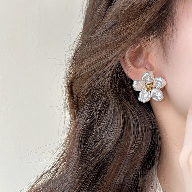 Mode Barokke Pearl -oorbellen voor dames