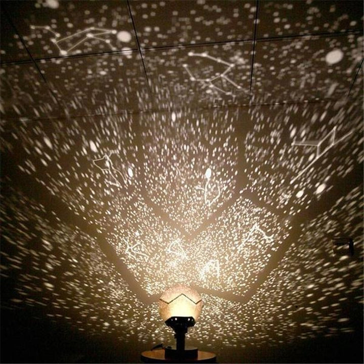 LED Starry Sky Projecteur Night Lights 3D Projection Night Lampe USB Charge Home Planetarium Kids Bedroom Decoration Salle Lighting