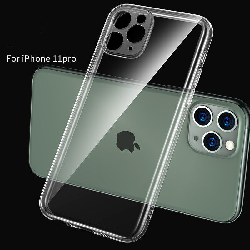 Kompatibel mit Apple, kompatibel mit Apple, iPhone 12 Hülle Silikon Anti -Drop -transparent